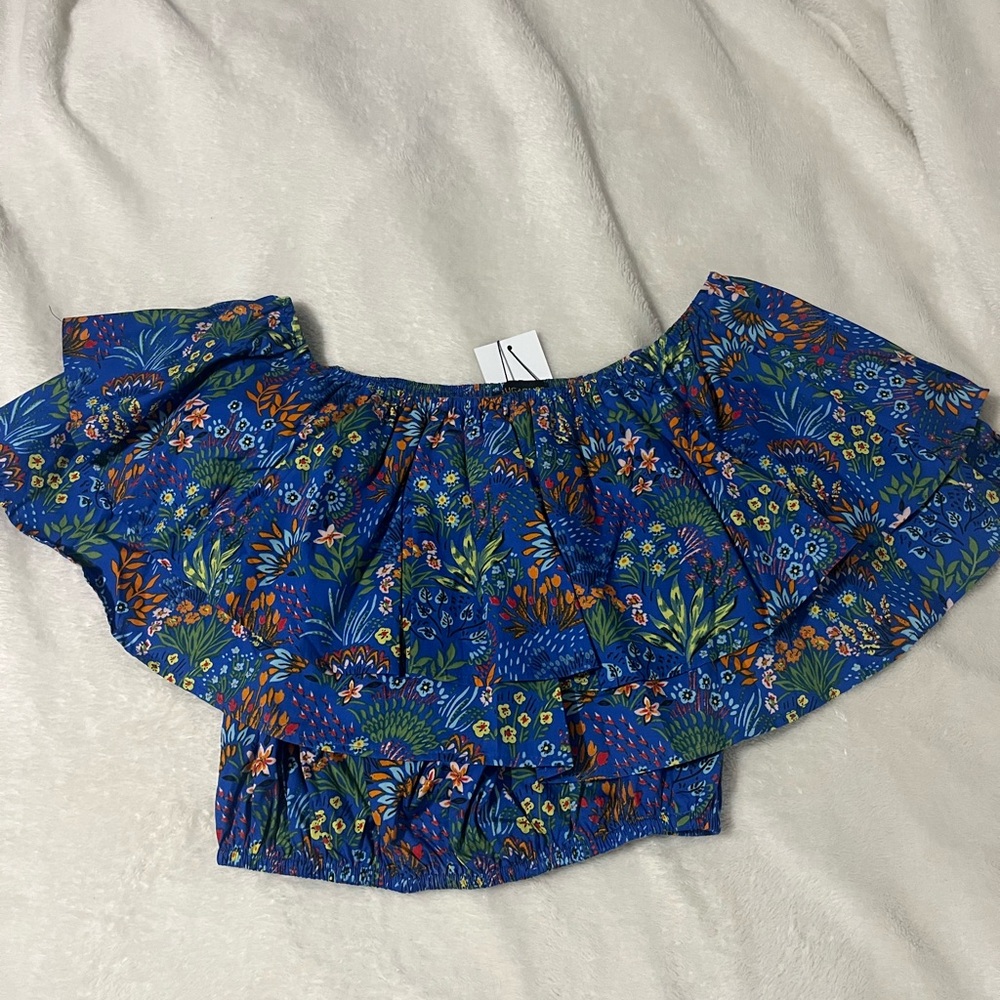 Floral Off-Shoulder Top